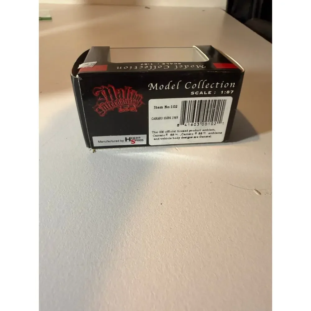 Malibu International Model Collection 1:87 Scale, 1969 Chevrolet Camaro SS396